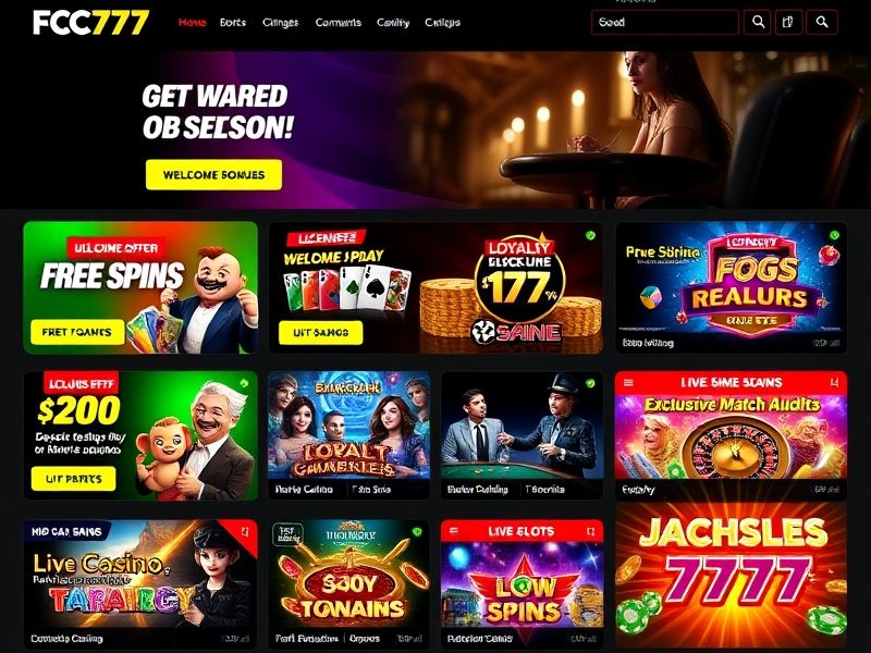 Welcome to FC777, your gateway to the world's most exciting online gambling games. Explore real money casinos, live dealer tables, and exclusive promotions at fc777.com.